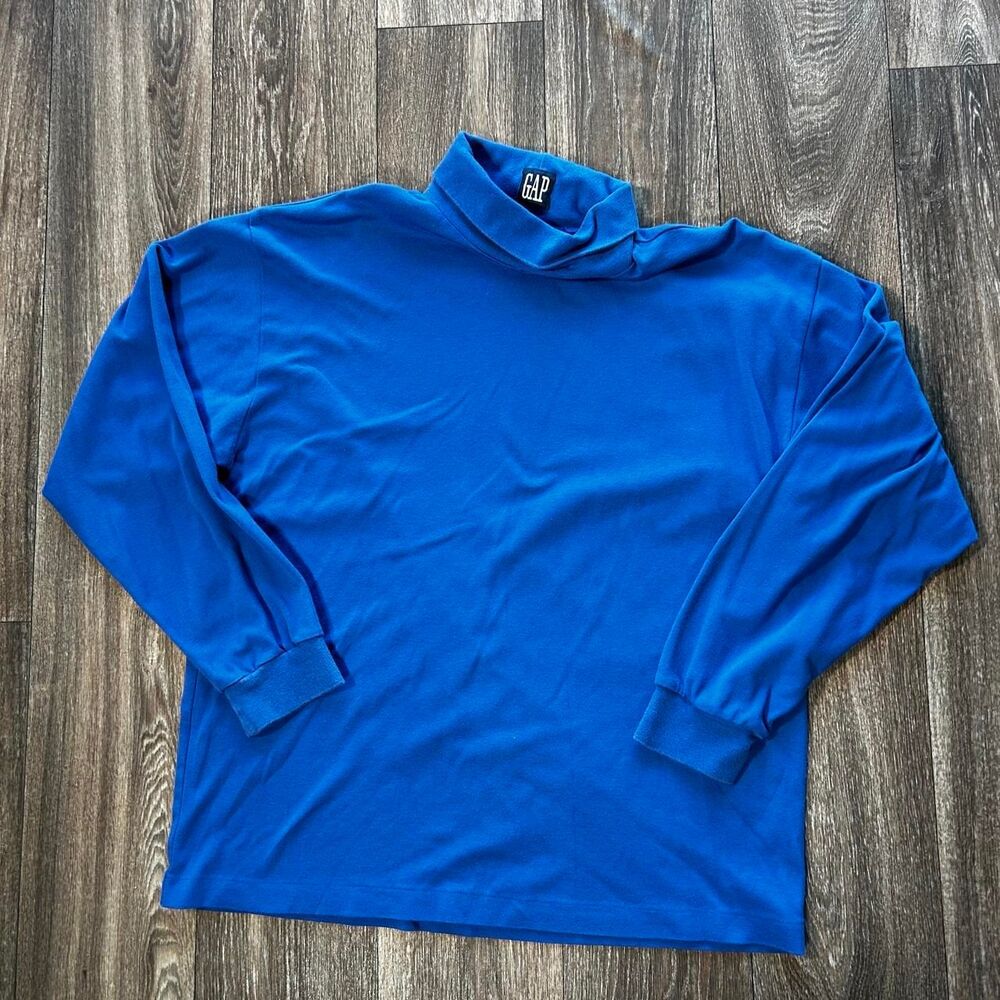 Vintage Gap Royal Blue Turtleneck